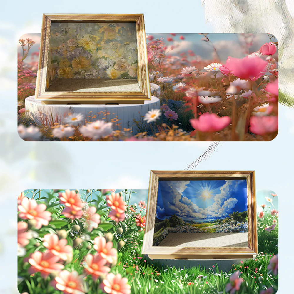 Oil Painting Cat Scratcher Bed - Image 12