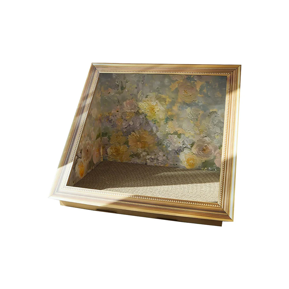 Oil Painting Cat Scratcher Bed - Image 3