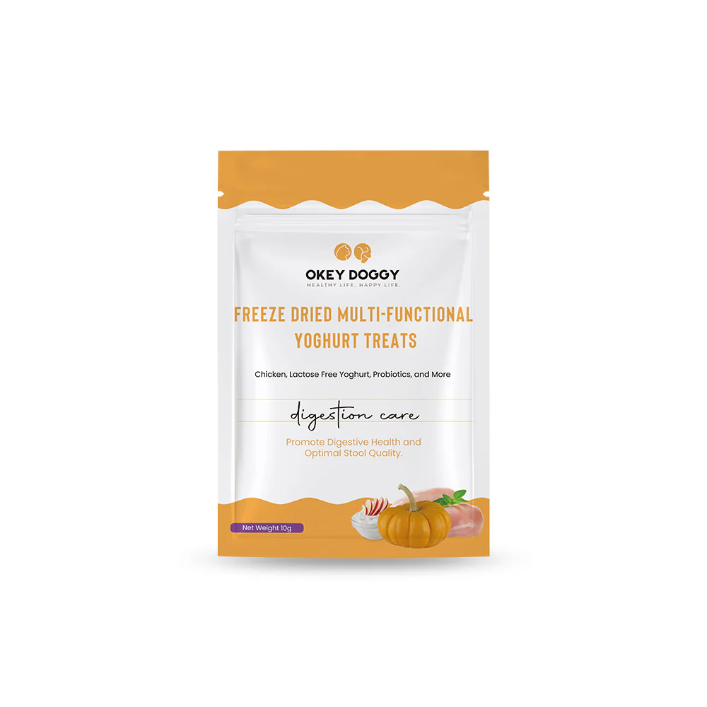 OKEY DOGGY Freeze Dried Digestion Care Multifunctional Yoghurt Pet Treats 50g - Image 18