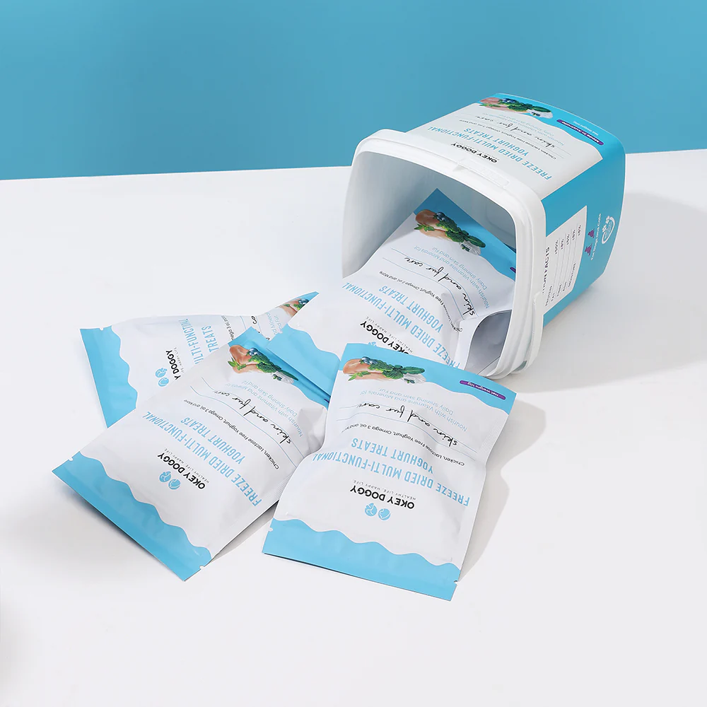 OKEY DOGGY Freeze Dried Skin & Fur Care Multifunctional Yoghurt Pet Treats 50g - Image 7