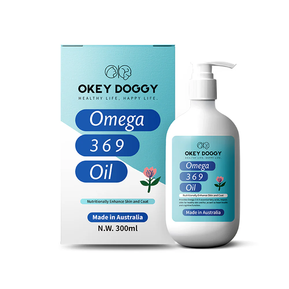 OKEY DOGGY Omega 3,6,9 Oil Supplement for Cats and Dogs - Image 6