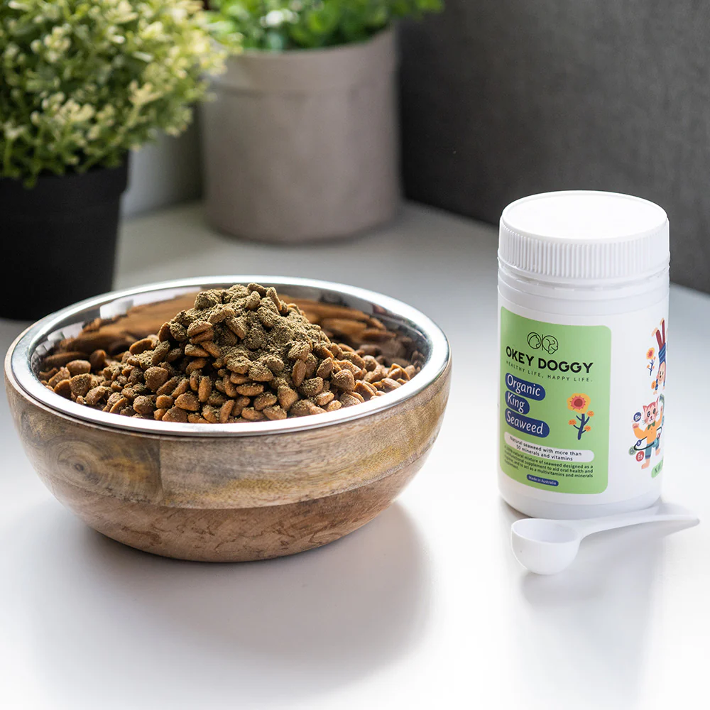 OKEY DOGGY Organic King Seaweed Supplement for Cats and Dogs 200g - Image 3
