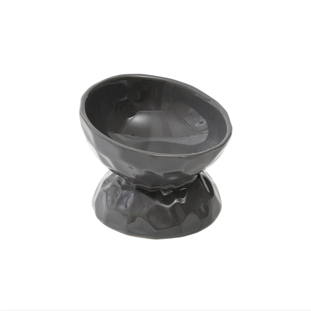 One-Piece Ceramic Pet Slanted High Bowl - 200ml - Image 9