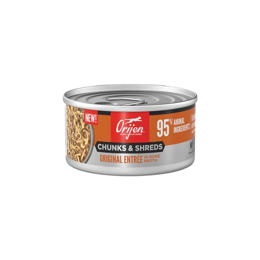 ORIJEN Chunks & Shreds - Original Entrée Adult Wet Cat Food