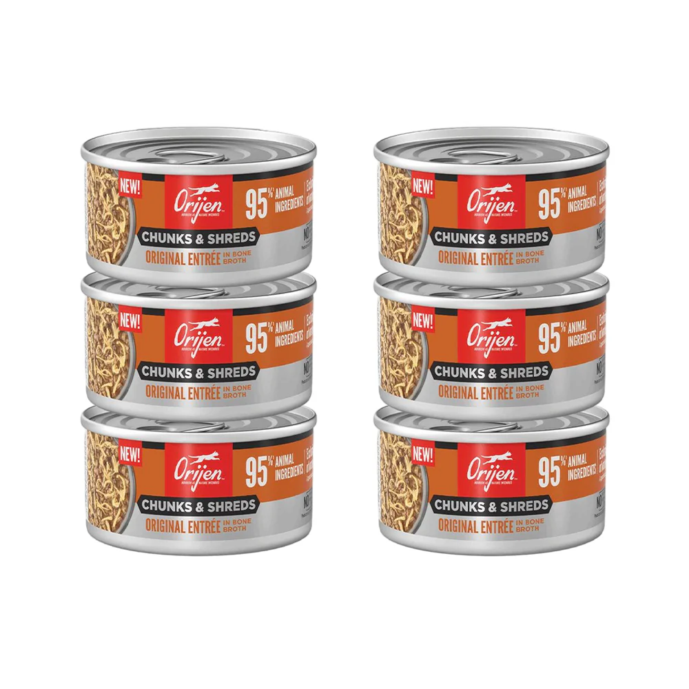 ORIJEN Chunks & Shreds - Original Entrée Adult Wet Cat Food - Image 9