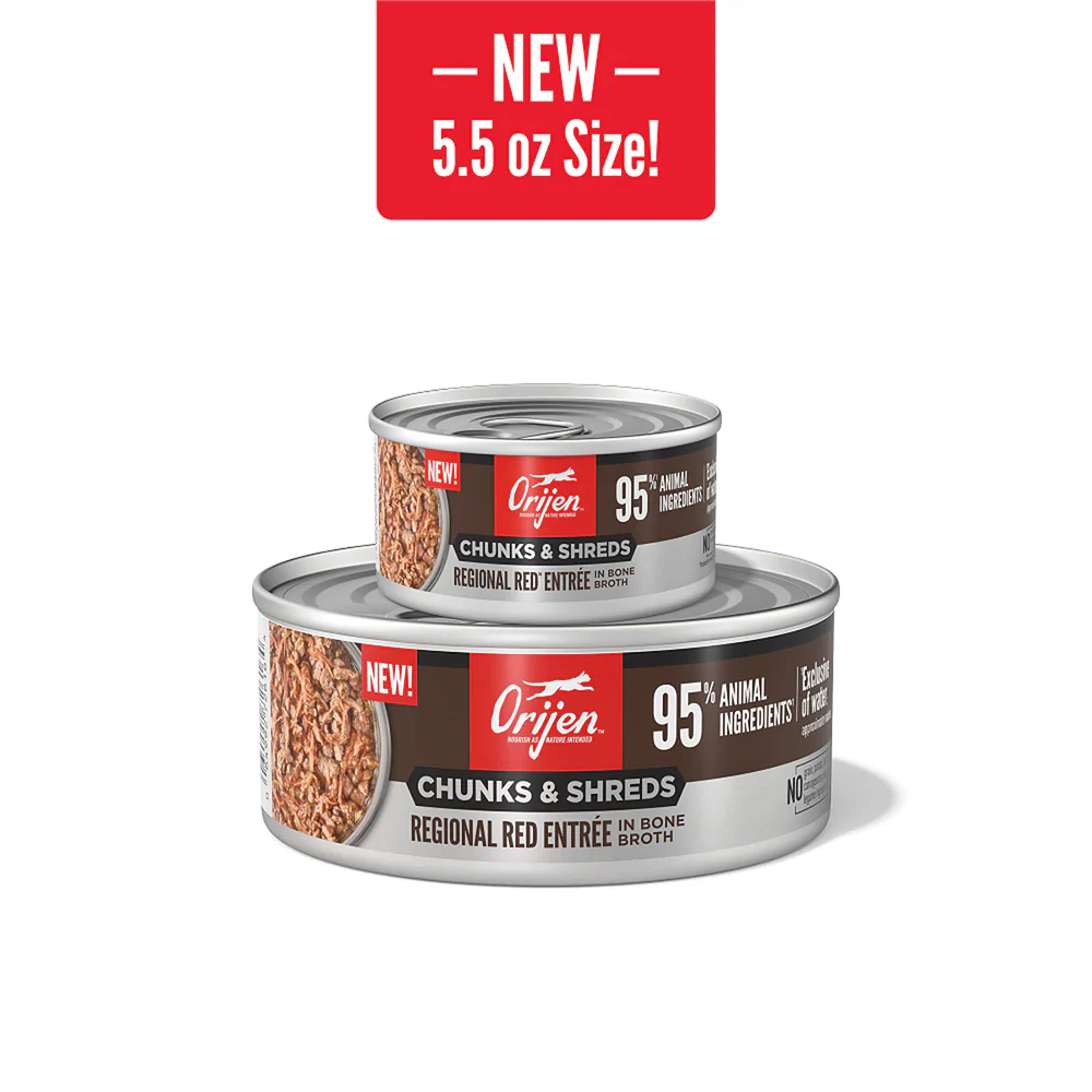 ORIJEN Chunks & Shreds - Regional Red Entrée Adult Wet Cat Food - Image 2