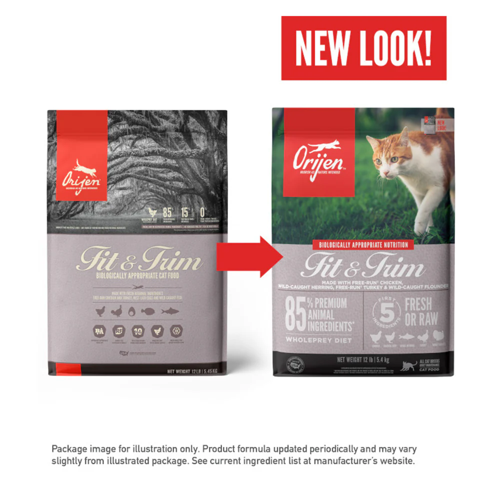 ORIJEN Fit & Trim Biologically Appropriate Dry Cat Food - Image 2