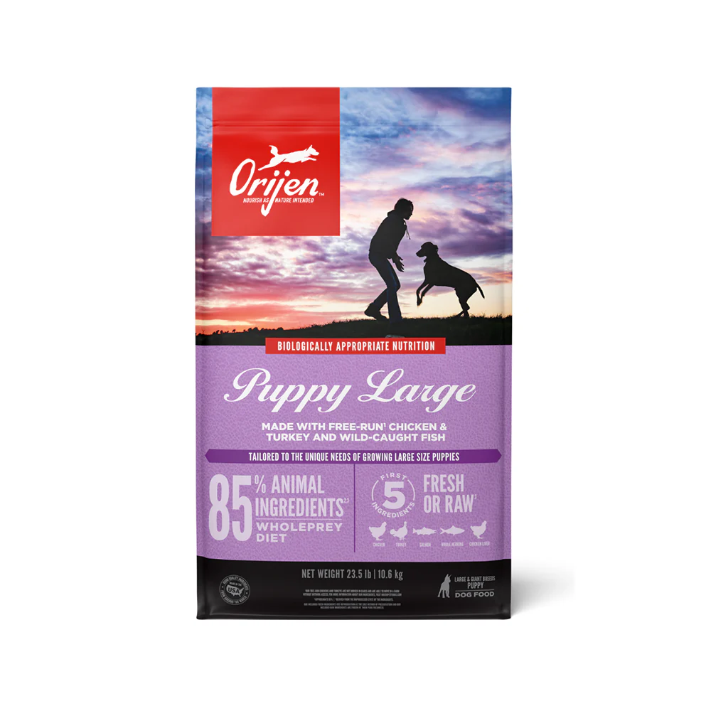 ORIJEN Puppy Large Breed Biologically Appropriate Dry Dog Food 10.6kg