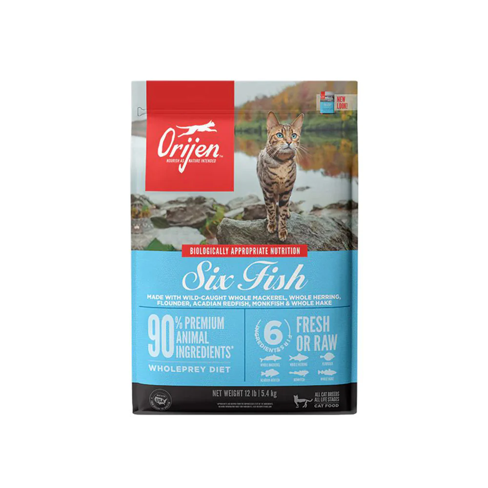 ORIJEN Six Fish Biologically Appropriate Dry Cat Food - Image 8