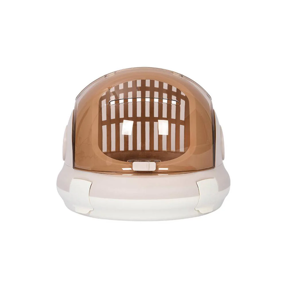 PAKEWAY Champagne Gold Astronaut Travel Pet Carrier - Image 3