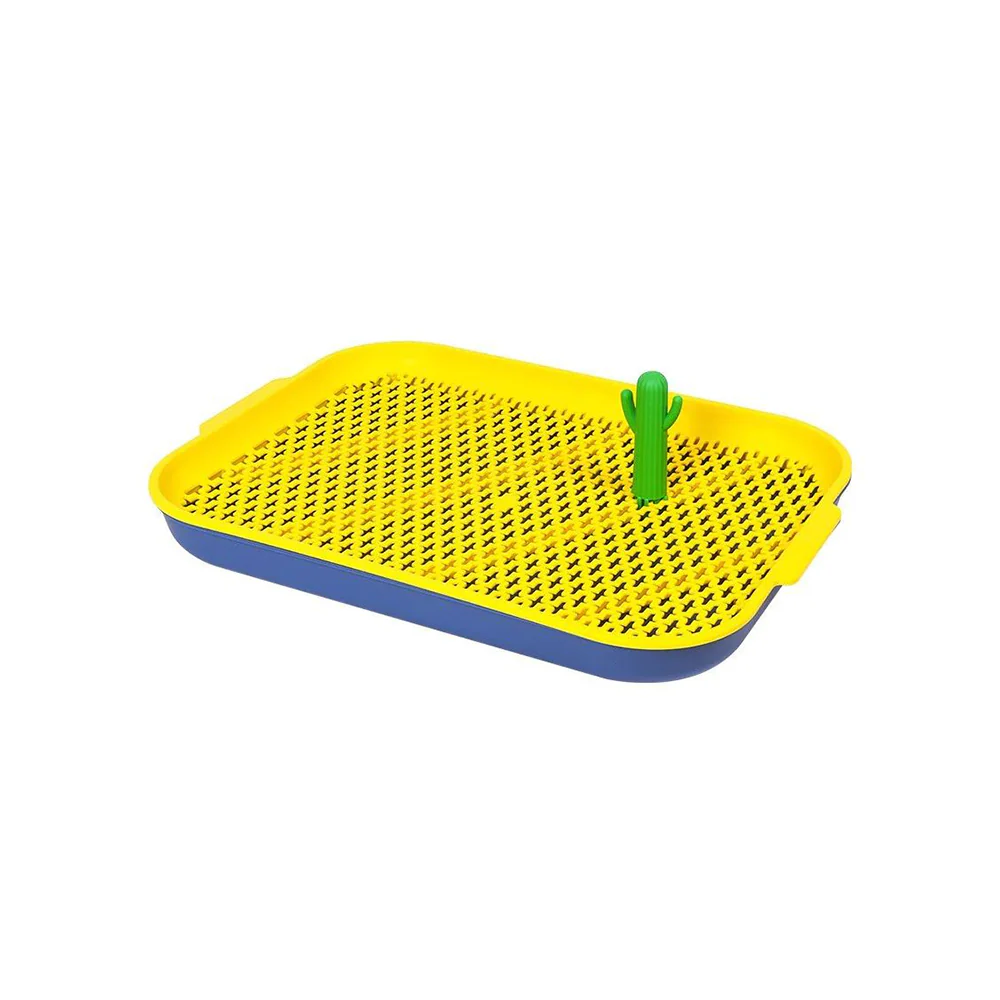 PAKEWAY Yellow Cactus Dog Toilet Training Pad
