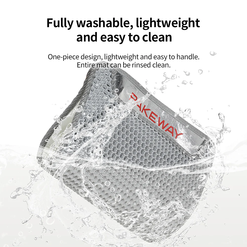 PAKEWAY Cat Litter Mat with Non-Slip Washable 69x51cm - Image 10