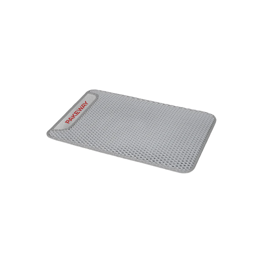 PAKEWAY Cat Litter Mat with Non-Slip Washable 69x51cm - Image 2
