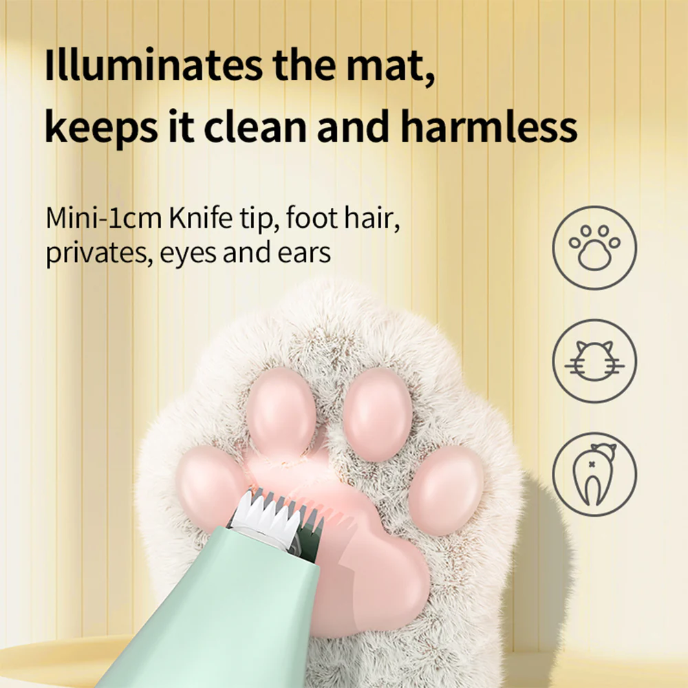 PAKEWAY Clean & Smart LED Clipper 3 In 1 - White - Image 11