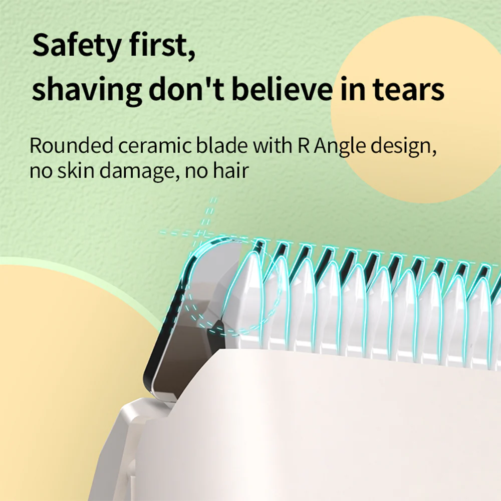 PAKEWAY Clean & Smart LED Clipper 3 In 1 - White - Image 9