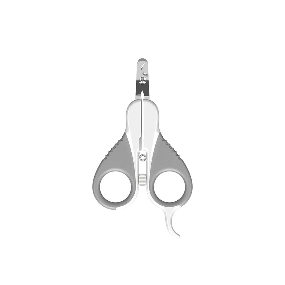 PAKEWAY Large Grey Cat Nail Clipper (with Flat Head) Cat Grooming - Image 3