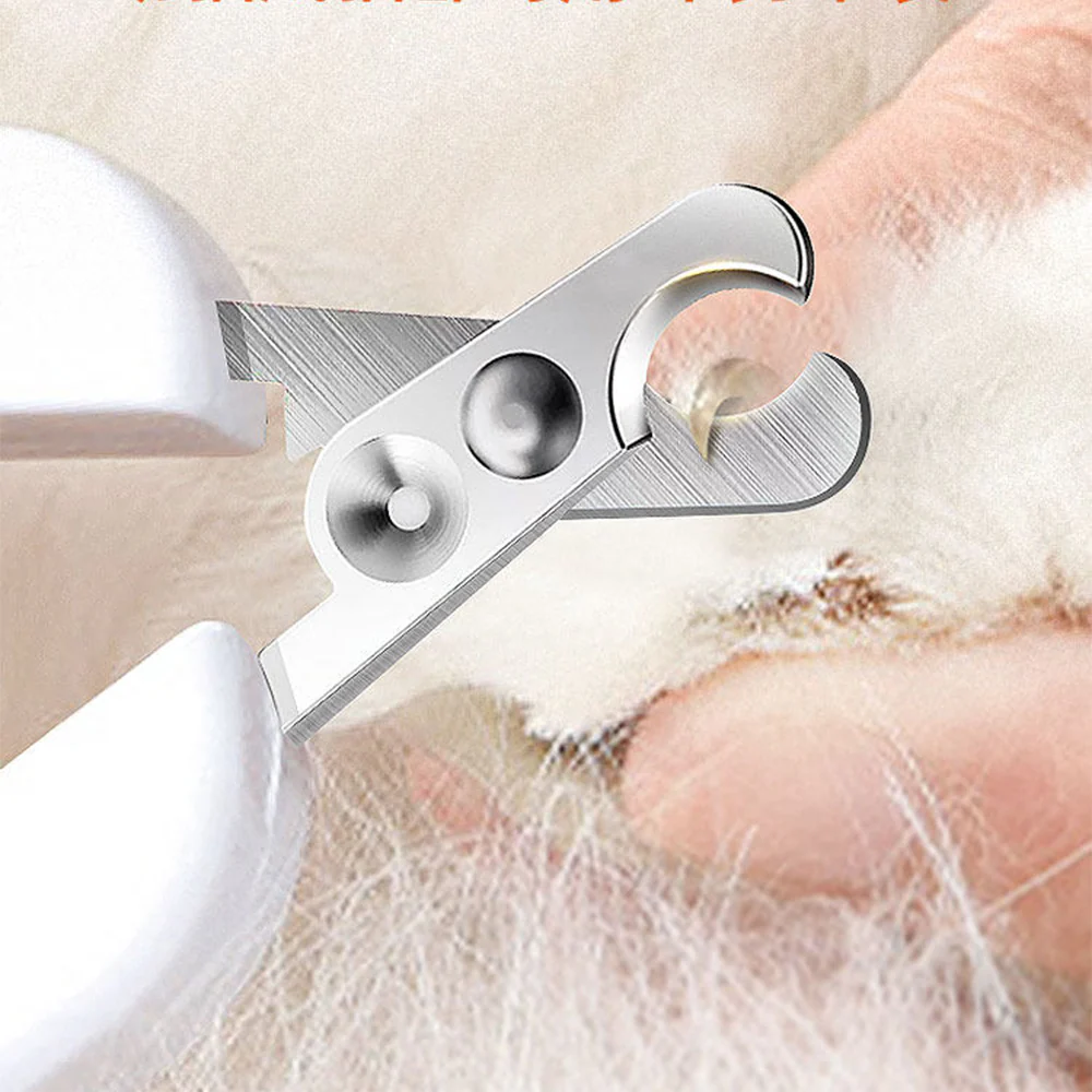PAKEWAY Large Grey Cat Nail Clipper (with Flat Head) Cat Grooming - Image 9