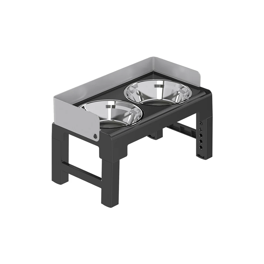 PAKEWAY Lifting Bowl With Five Height Adjustable(Two Steel Bowls) - Image 2