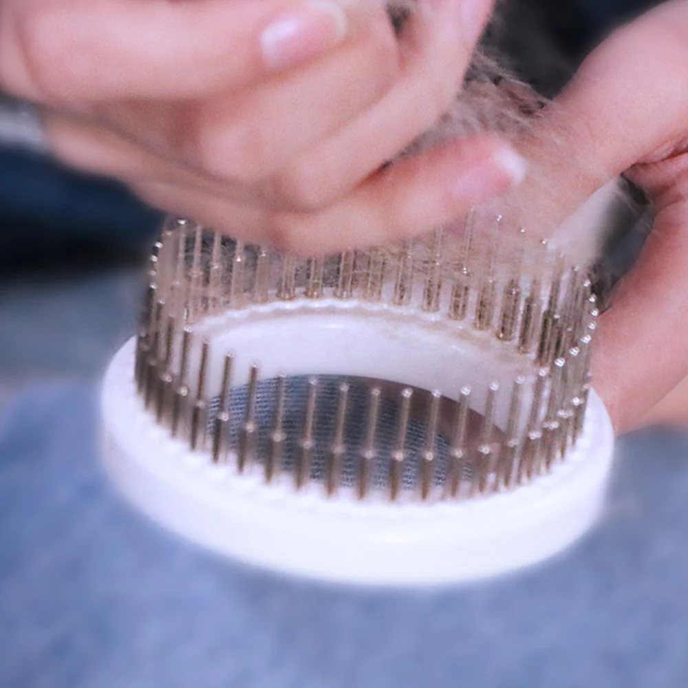 PAKEWAY Magnifier Pet Needle Comb - Blue - Image 2