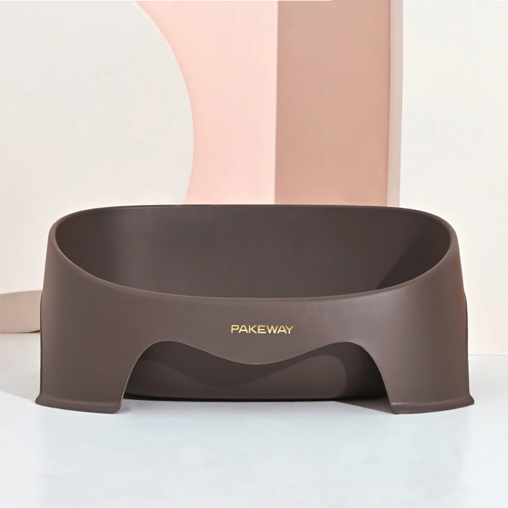 PAKEWAY Π Series Coffee Cat Toilet Tray and Cattery 52x40.5x20 cm - Image 2