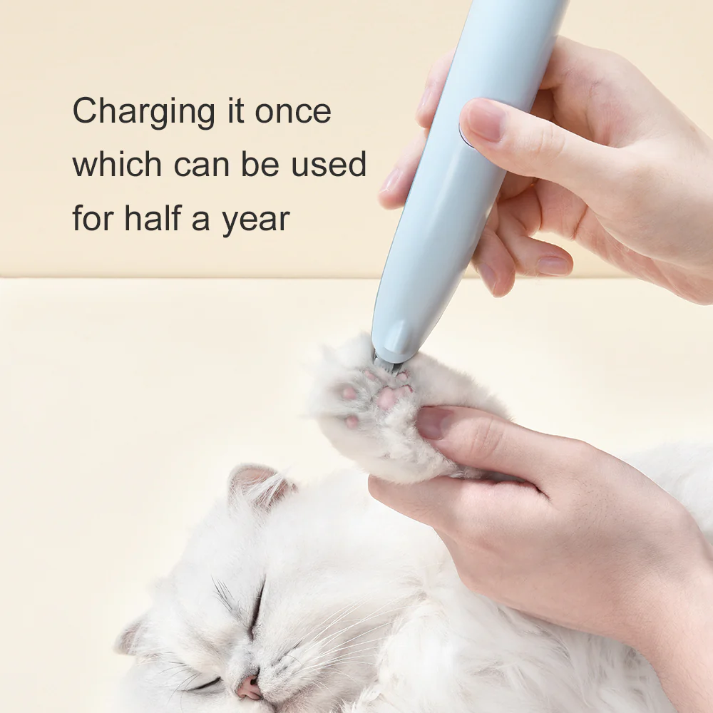PAKEWAY Pink Low Noise Rechargeable Electric Pet Trimmer - Image 3
