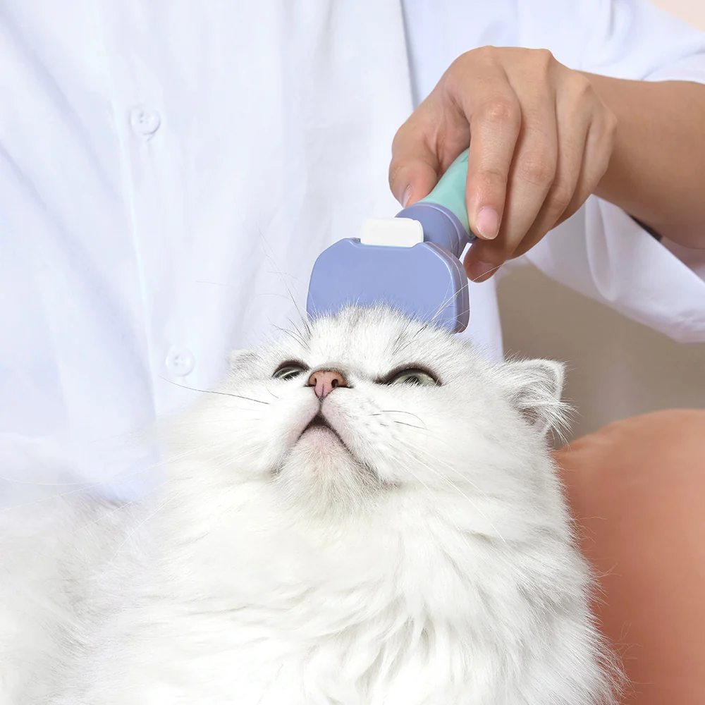 PAKEWAY T10 Long Hair Self-Cleaning Hair Removal Comb For Cats - Image 12
