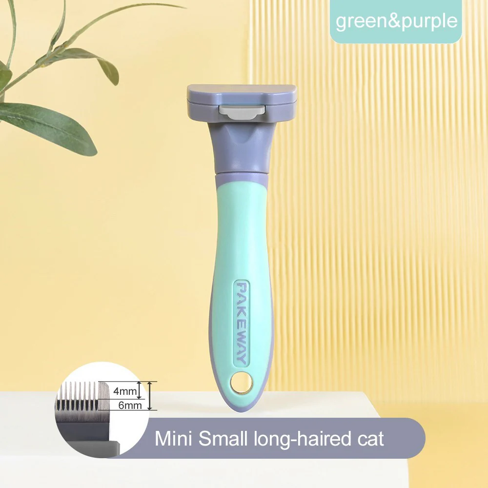 PAKEWAY T10 Long Hair Self-Cleaning Hair Removal Comb For Cats - Image 2