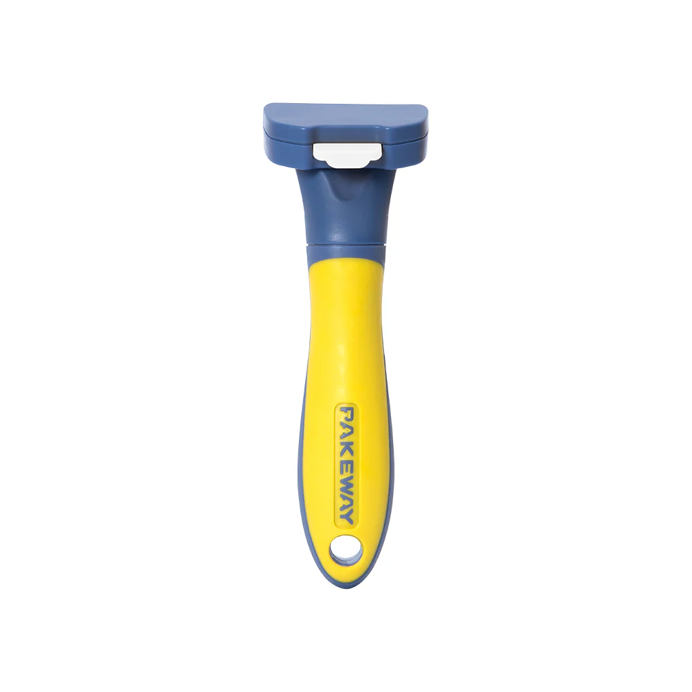 PAKEWAY T10 Self-Cleaning Short Hair Removal Dog Comb (Small)