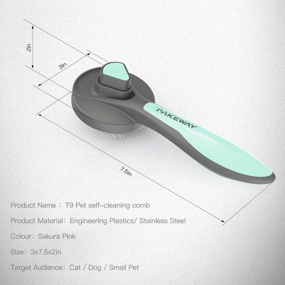 PAKEWAY T9 Aqua Slicker Brush for Pets - Image 3