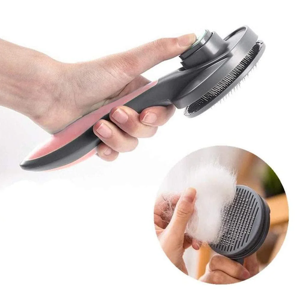 PAKEWAY T9 Pink Pet Slicker Brush - Image 4