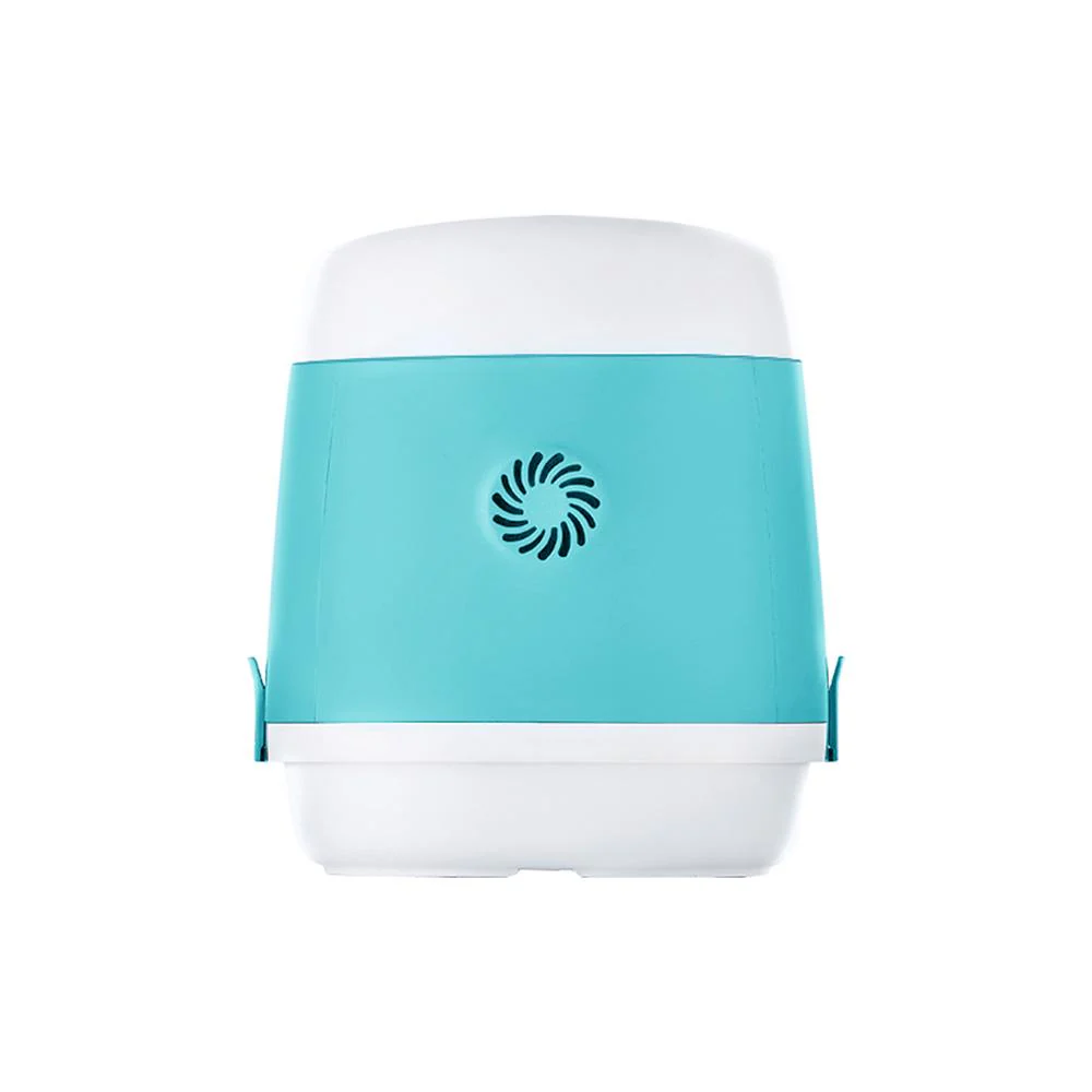 PAKEWAY Tomcat Blue Free Cabin Cat Litter Box - Image 4
