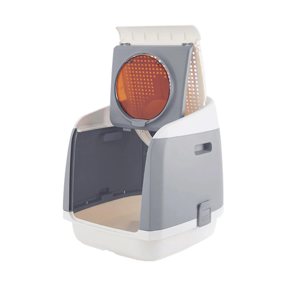 PAKEWAY Tomcat Grey Free Cabin Cat Litter Box - Image 6
