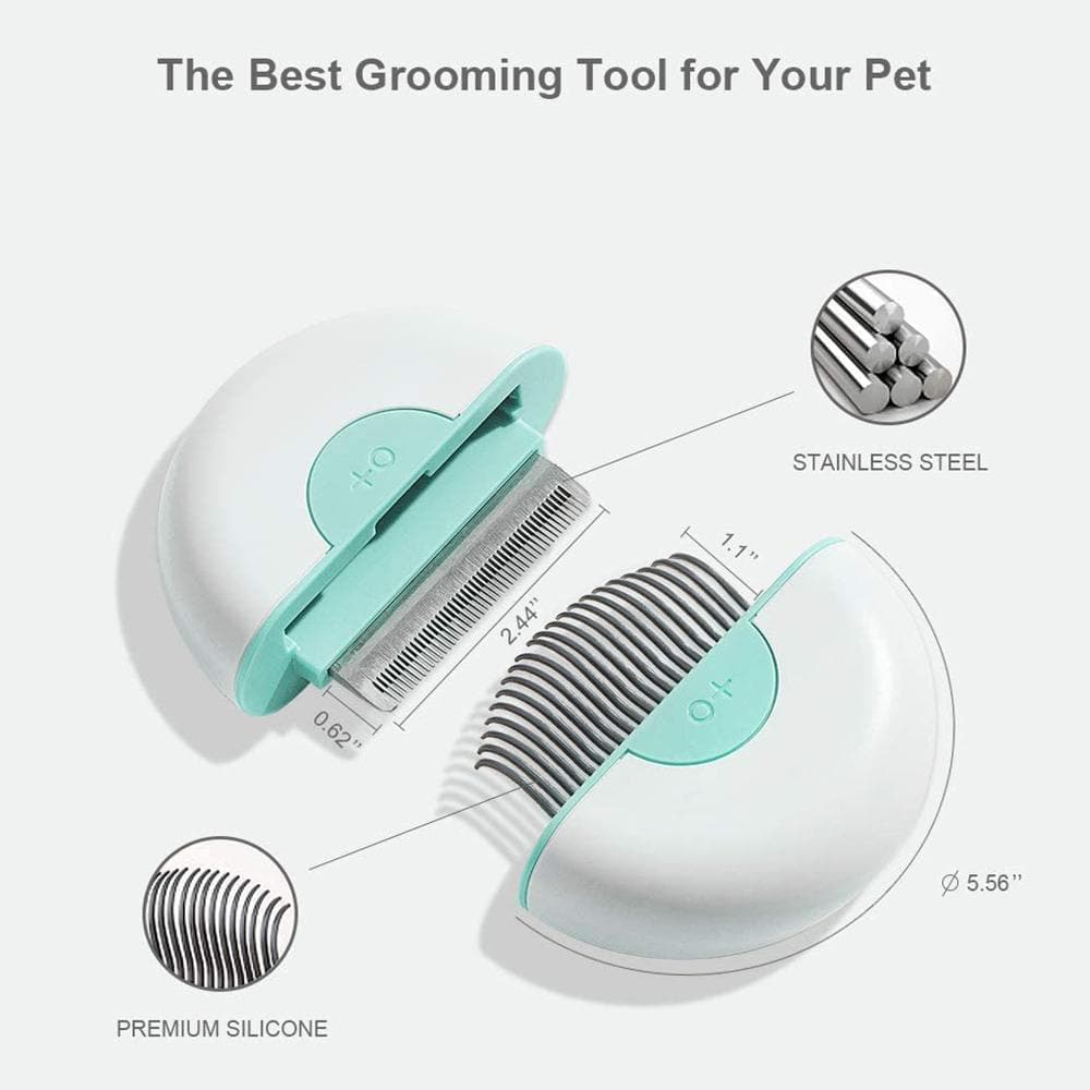 PAKEWAY Tomcat Aqua Ge-Mini Pet Comb For Long Hair - Image 3