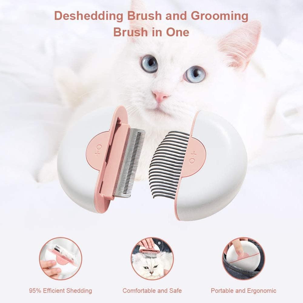 PAKEWAY Tomcat Peach Ge-Mini Pet Comb for Long Hair - Image 5