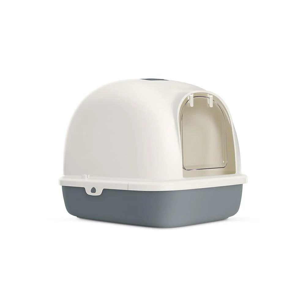 PAKEWAY Tomcat Grey Cat Litter Box (middle)