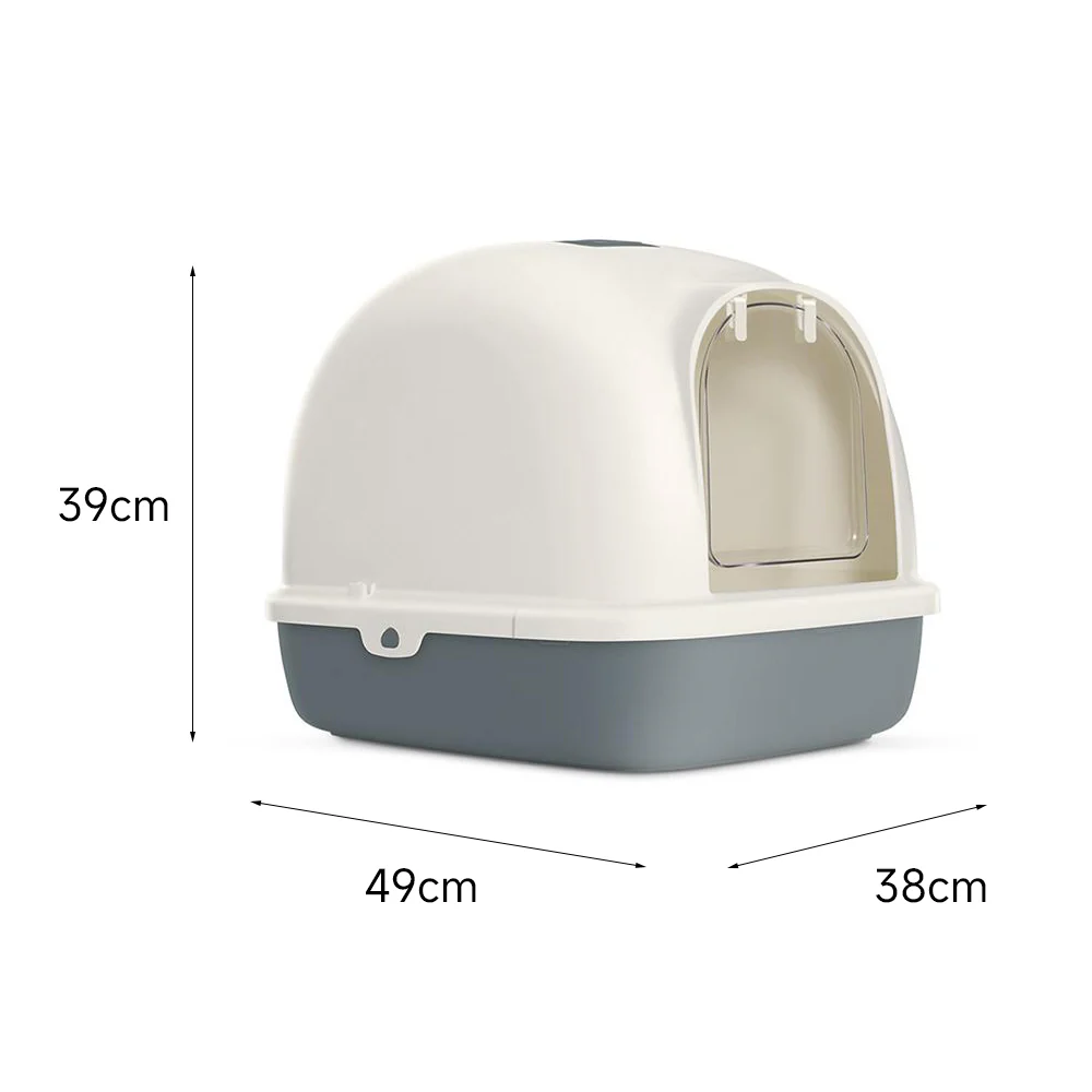 PAKEWAY Tomcat Grey Cat Litter Box (middle) - Image 2
