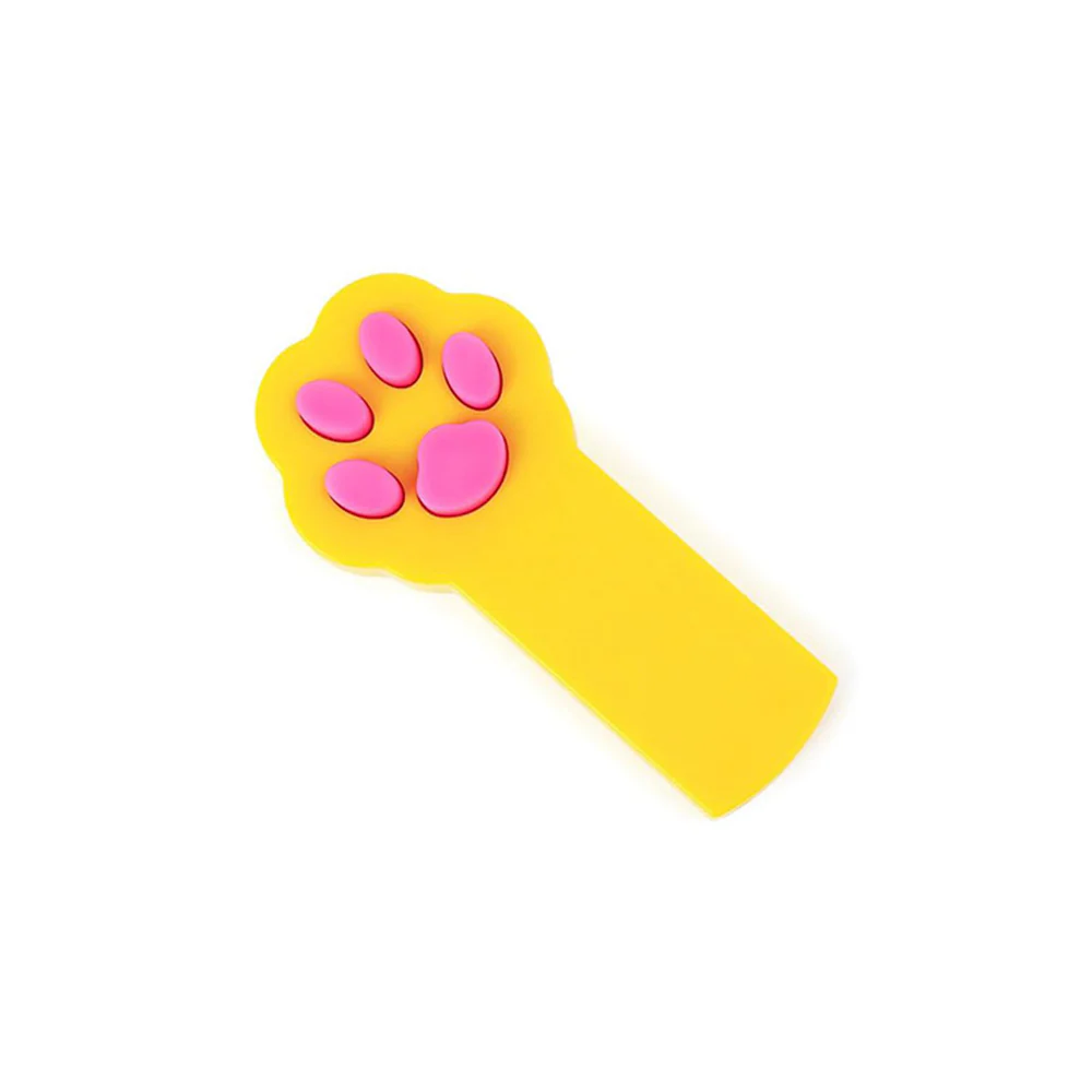 PAW BEAM Yellow Paw Laser Pointer Cat Toy - Image 3