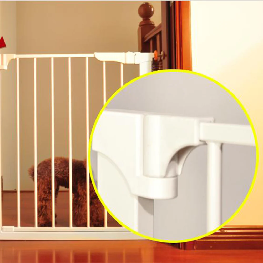 Pet Adjustable Metal Gate & Accessories 75 cm - Image 13