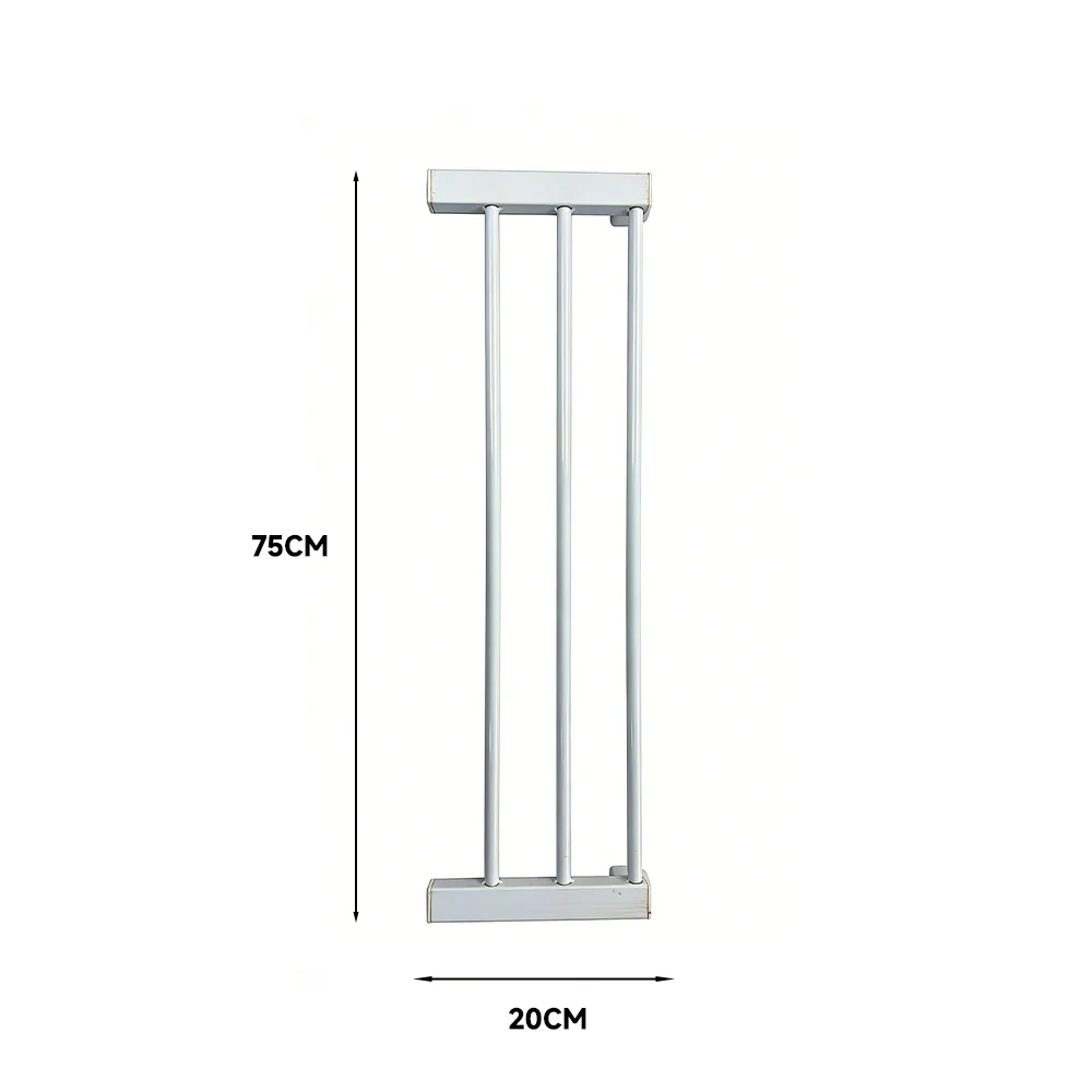 Pet Adjustable Metal Gate & Accessories 75 cm - Image 9