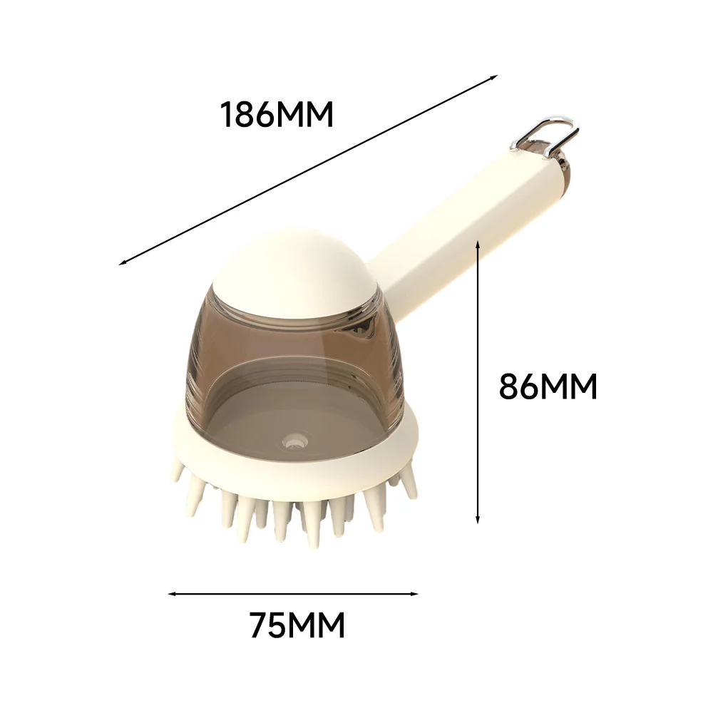 Pet Bathing & Massage Brush - Image 2