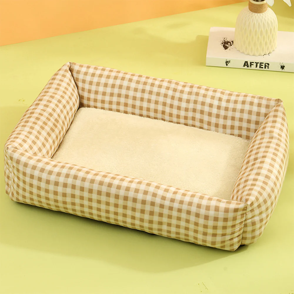 Pet Bed Bolster Square Removable Washable - Image 12