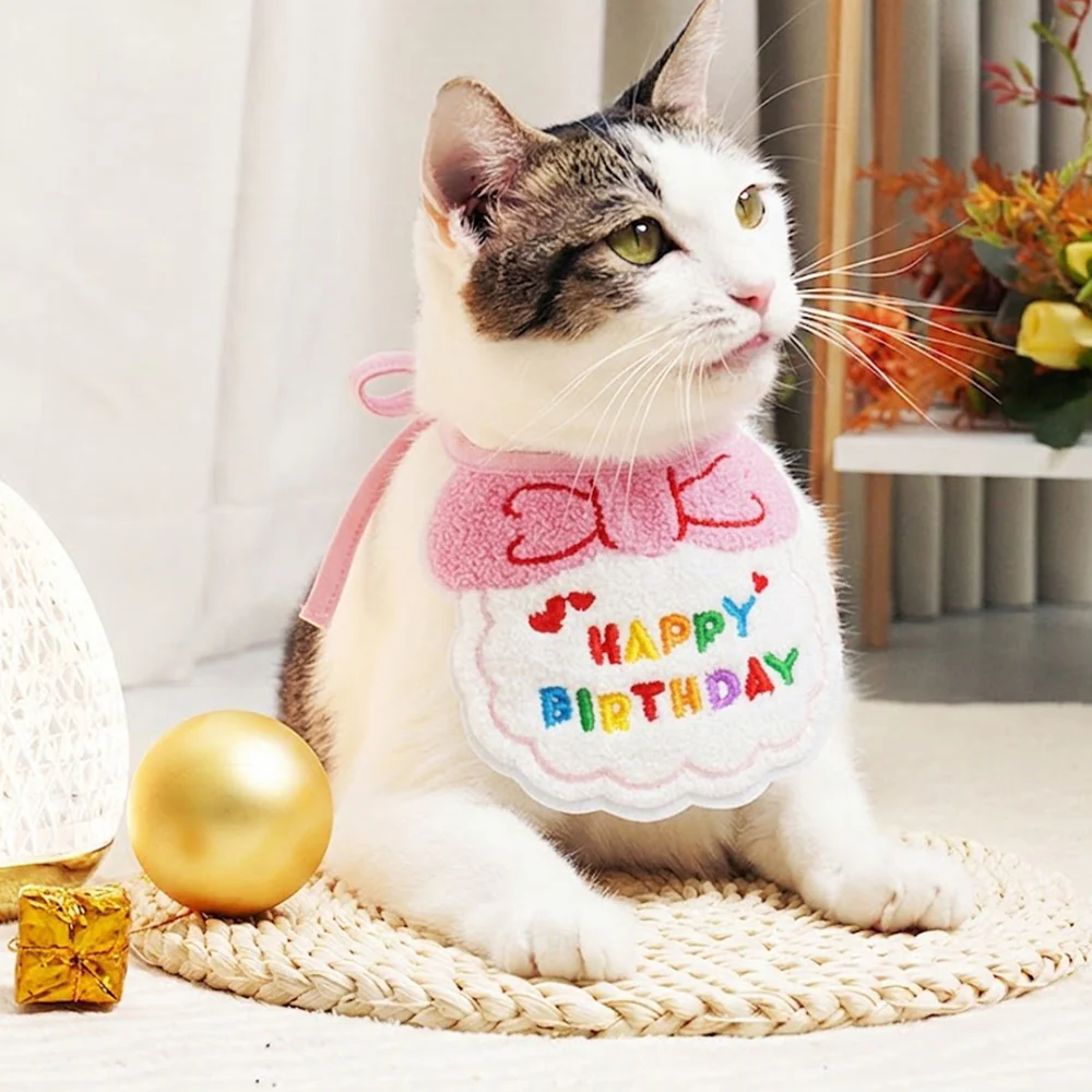 Pet Birthday Bandana Party Scarf | Cats & Dogs - Image 3