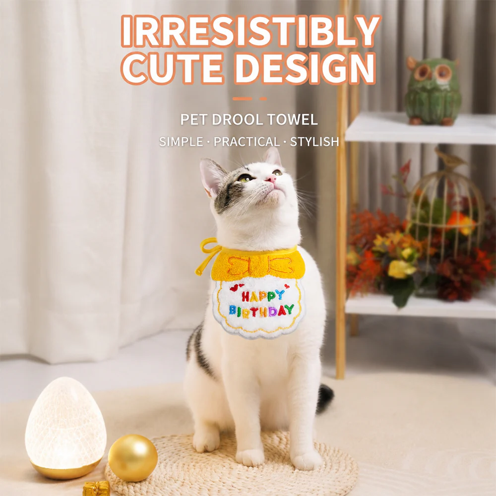 Pet Birthday Bandana Party Scarf | Cats & Dogs - Image 6