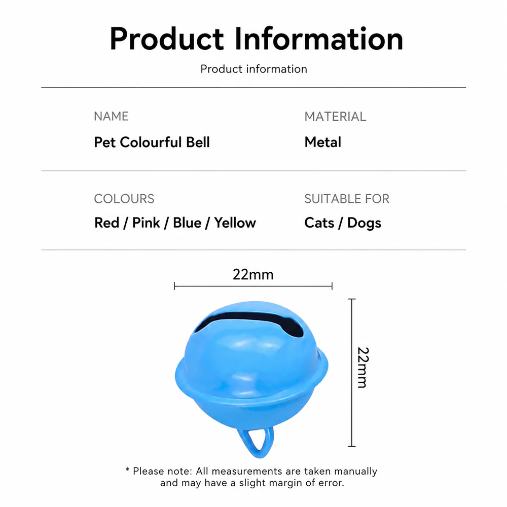 Pet Collar Bell 22mm DIY Accessory for Cats and Dogs - Image 10