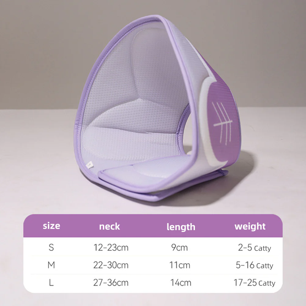 Pet Elizabethan Collar Purple - Image 2