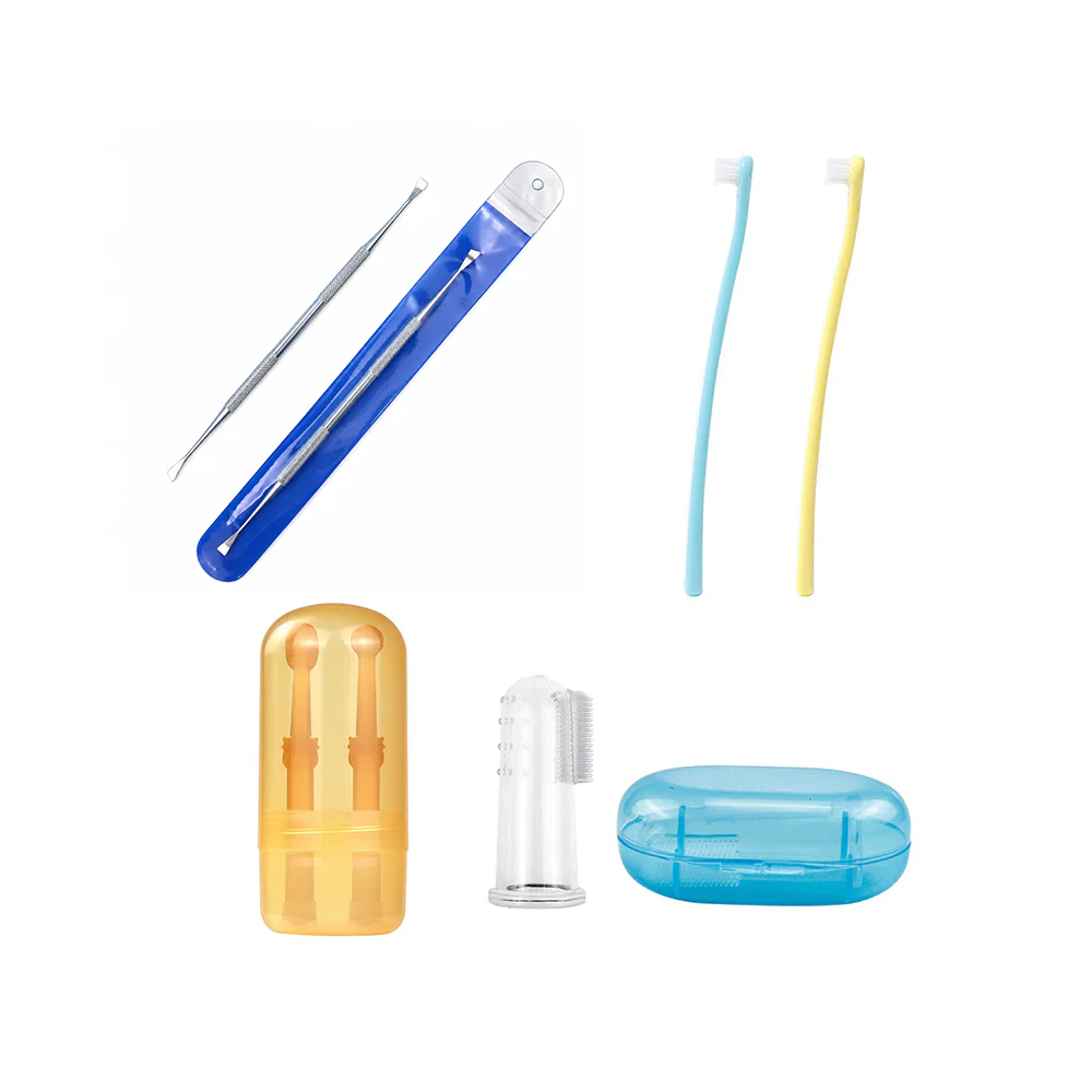 Pet Toothbrush – Silicone Dental Cleaning Brush for Cats & Dogs