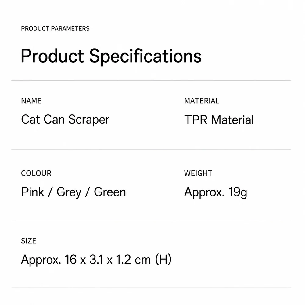 Pet Food Spoon Silicone Can Scraper Long Handle - Image 11
