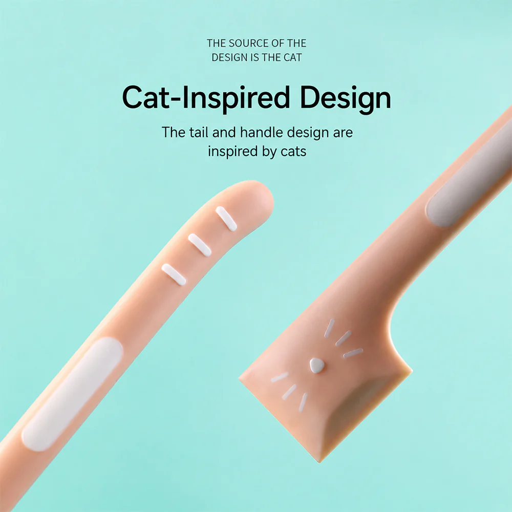 Pet Food Spoon Silicone Can Scraper Long Handle - Image 8