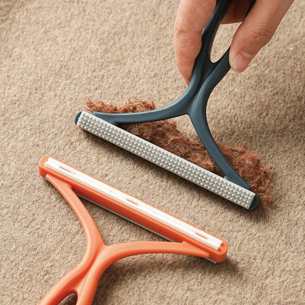 Pet Hair Remover Lint Roller Double Sided Reusable Manual - Image 11