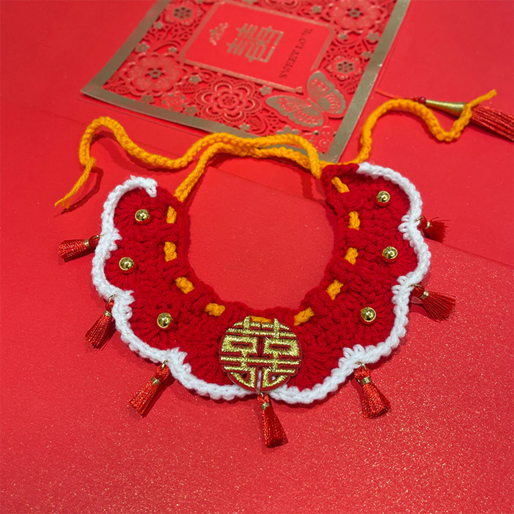 Pet Hat & Scarf | Handmade Knitted Costume for Cats & Dogs - Image 10